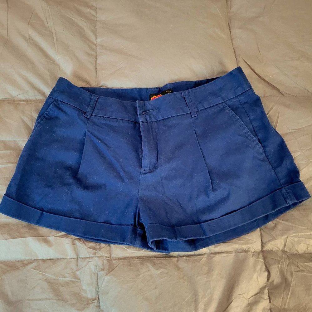 Forever 21  Large Shorts Cuffed, Deep Pockets, thicker material than it seems